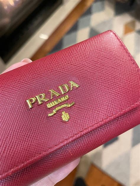 prada portachiavi 6 ganci